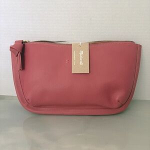 Madewell The Sydney Clutch Bag - Dusty Rose Pink